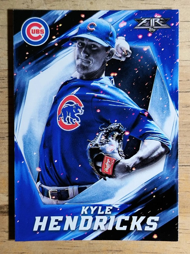 2017 Topps Fire #66 Kyle Hendricks