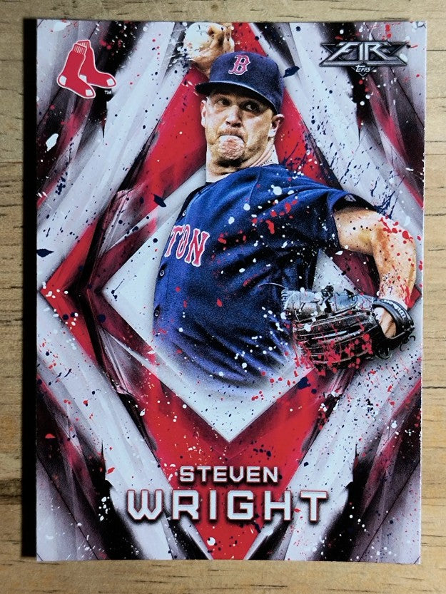 2017 Topps Fire #64 Steven Wright