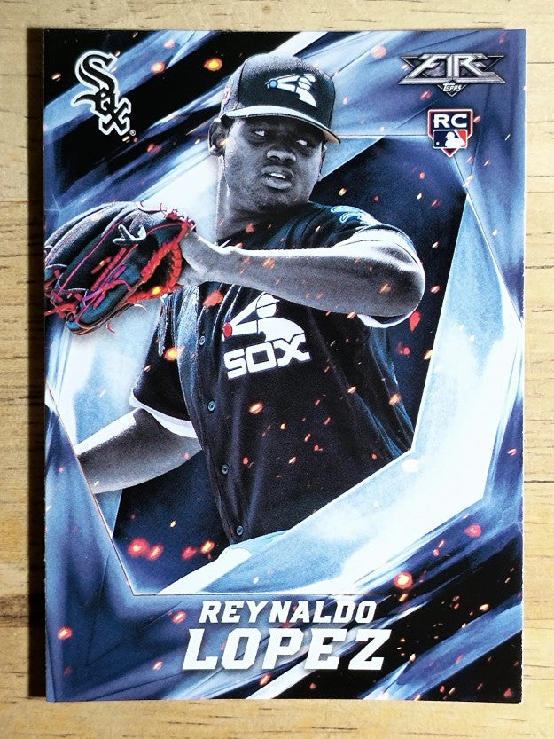 2017 Topps Fire #63 Reynaldo Lopez RC