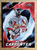 2017 Topps Fire #60 Matt Carpenter