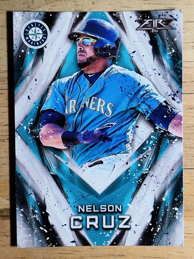 2017 Topps Fire #56 Nelson Cruz