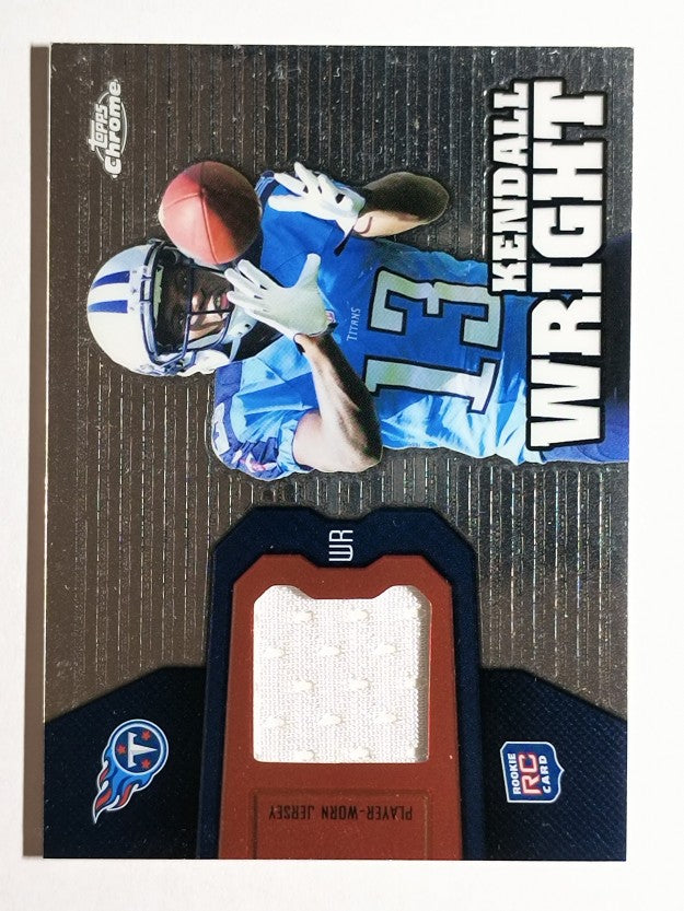 2012 Topps Chrome Rookie Relics #RR33 Kendall Wright