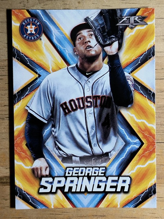 2017 Topps Fire #73 George Springer