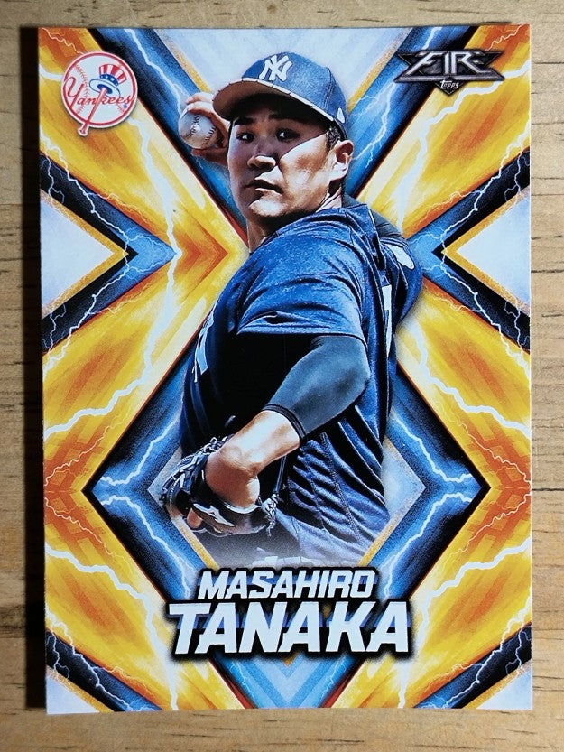 2017 Topps Fire #48 Masahiro Tanaka
