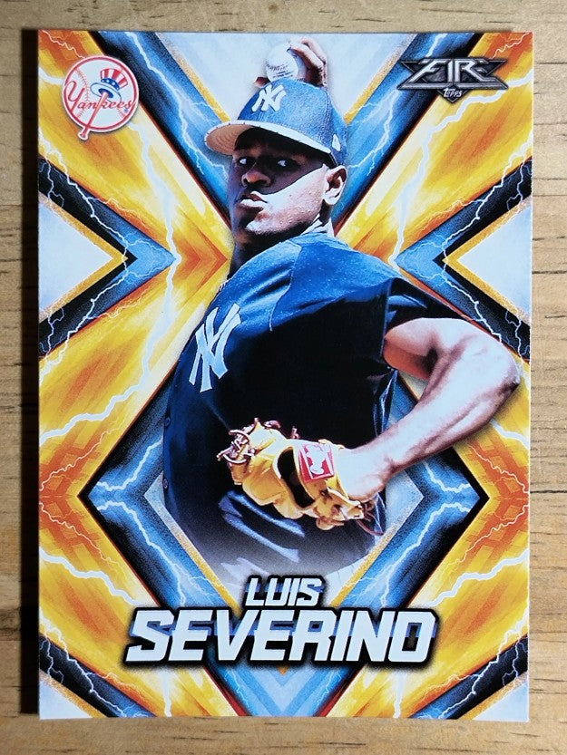 2017 Topps Fire #189 Luis Severino