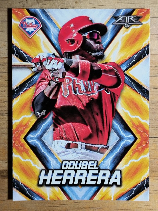 2017 Topps Fire #186 Odubel Herrera