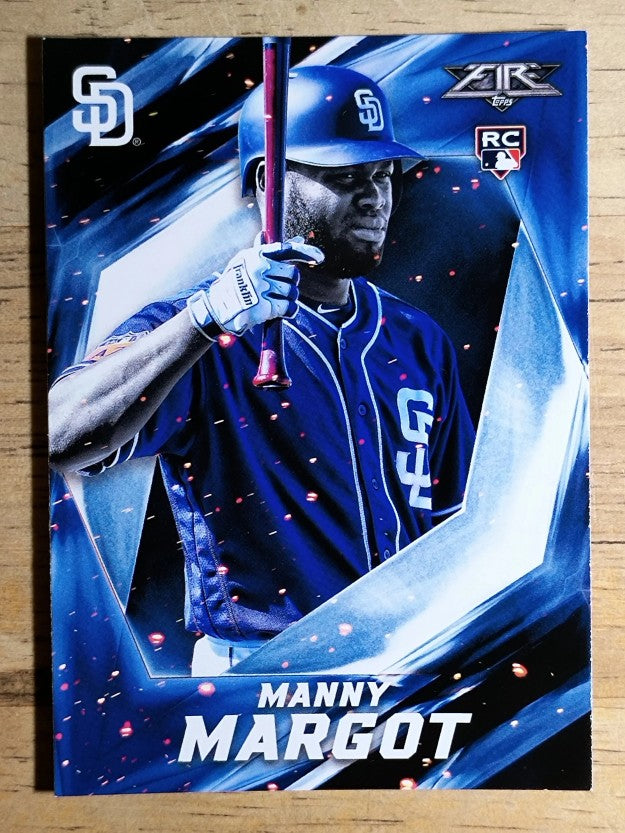 2017 Topps Fire #185 Manny Margot RC