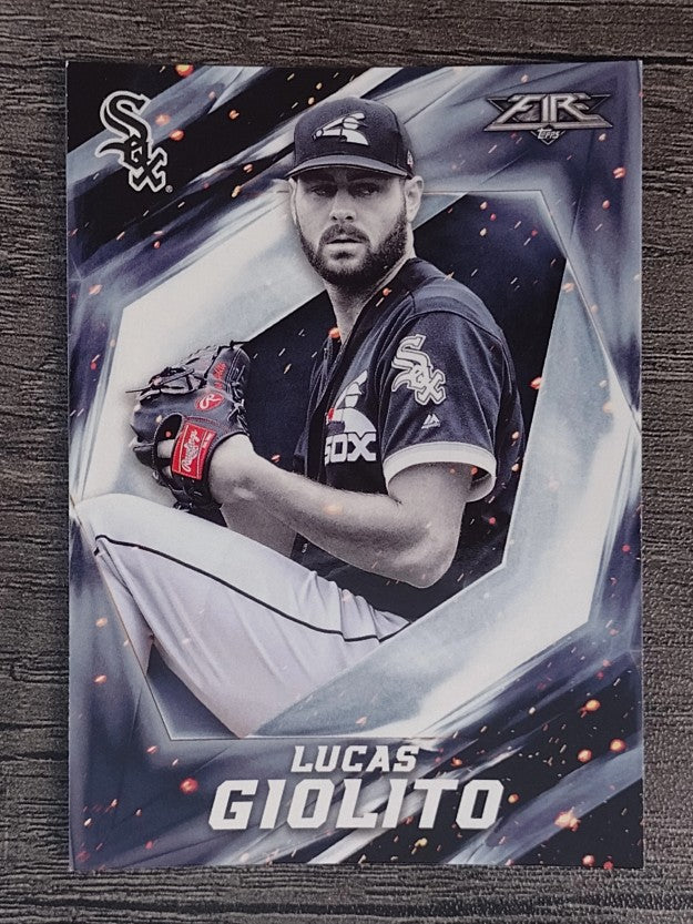 2017 Topps Fire #184 Lucas Giolito