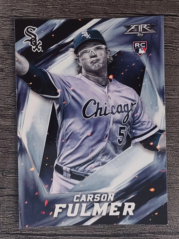 2017 Topps Fire #177 Carson Fulmer RC