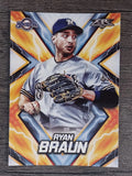2017 Topps Fire #176 Ryan Braun