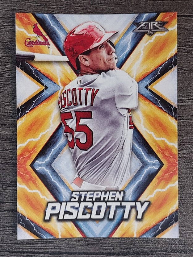 2017 Topps Fire #104 Stephen Piscotty