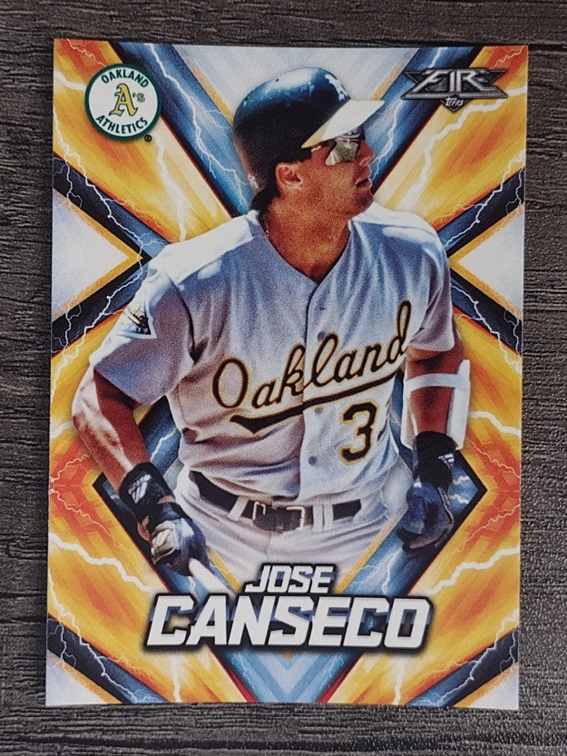 2017 Topps Fire #95 Jose Canseco