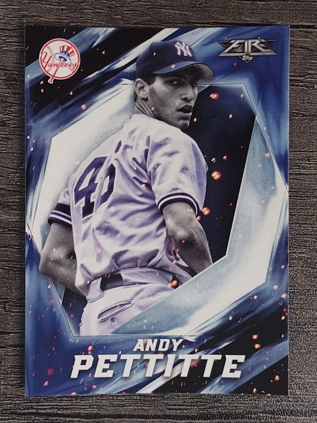 2017 Topps Fire #18 Andy Pettitte