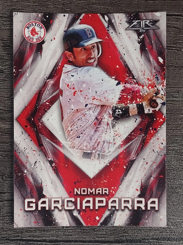 2017 Topps Fire #17 Nomar Garciaparra