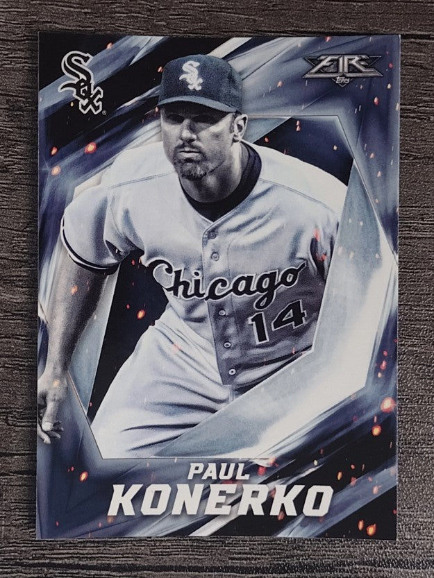 2017 Topps Fire #16 Paul Konerko