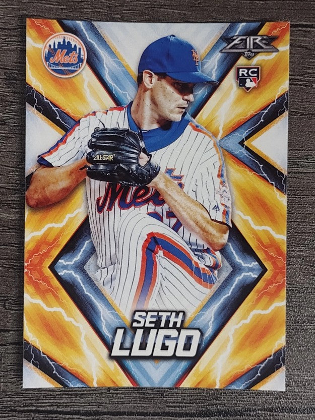 2017 Topps Fire #9 Seth Lugo RC