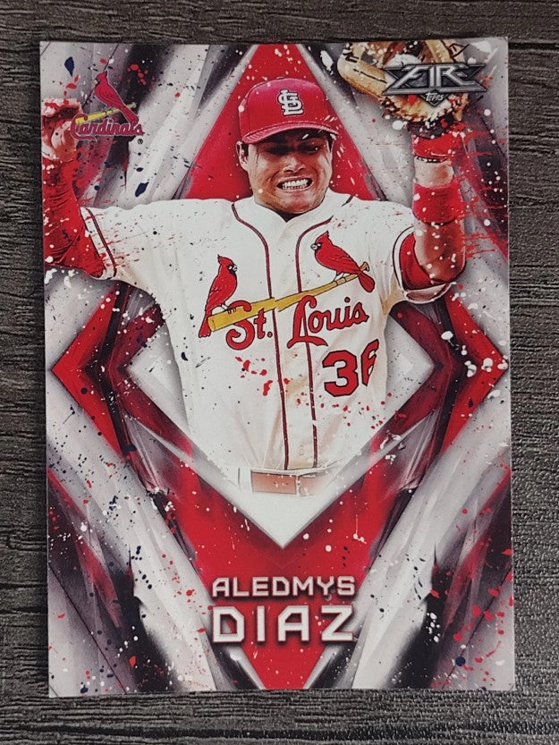 2017 Topps Fire #8 Aledmys Diaz