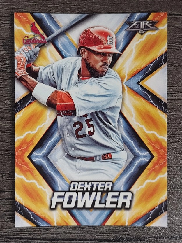 2017 Topps Fire #169 Dexter Fowler