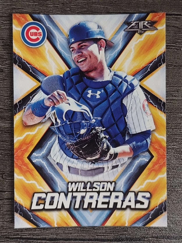 2017 Topps Fire #167 Willson Contreras