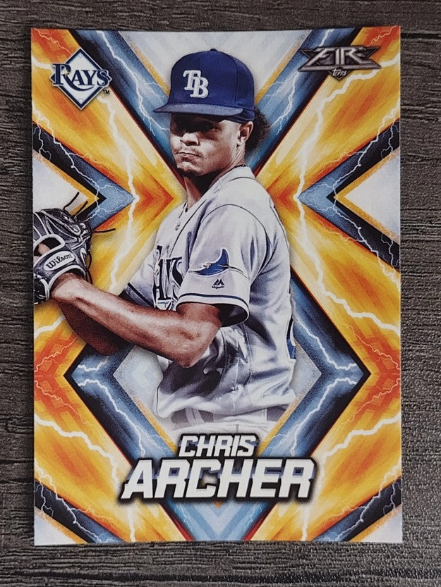 2017 Topps Fire #159 Chris Archer