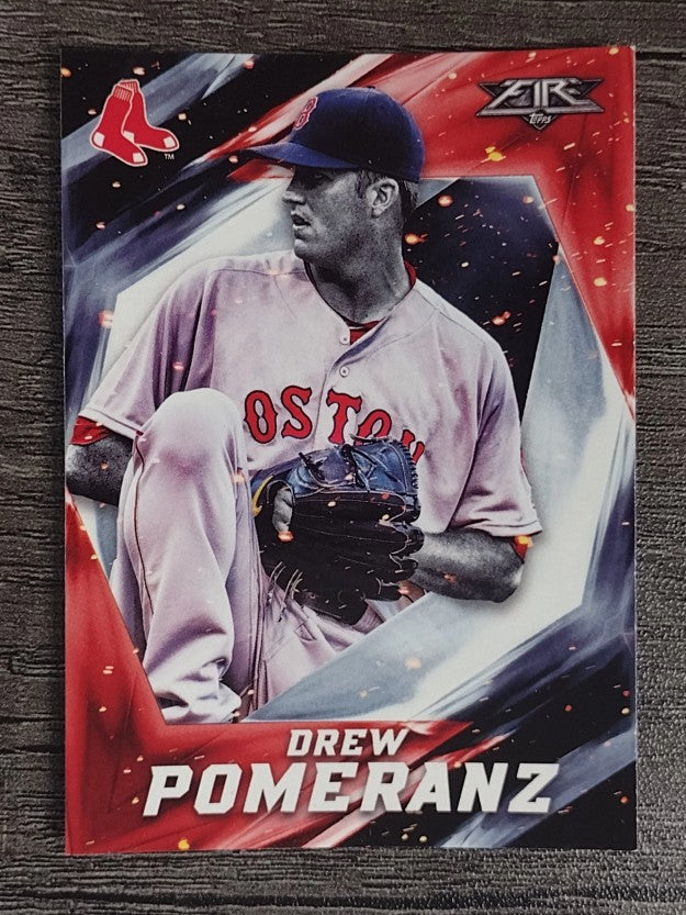 2017 Topps Fire #157 Drew Pomeranz