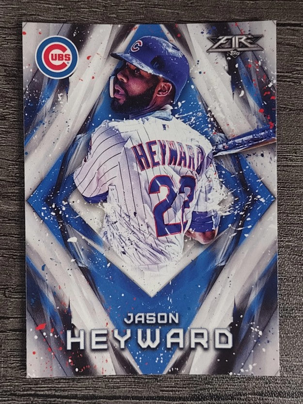 2017 Topps Fire #118 Jason Heyward
