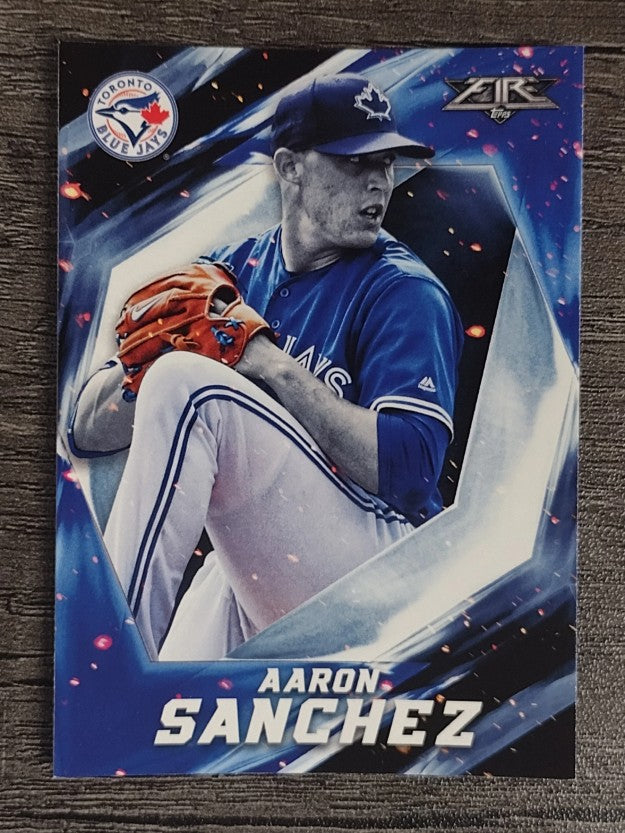 2017 Topps Fire #117 Aaron Sanchez