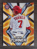 2017 Topps Fire #115 Trea Turner