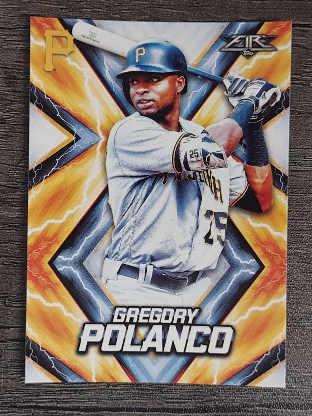 2017 Topps Fire #151 Gregory Polanco