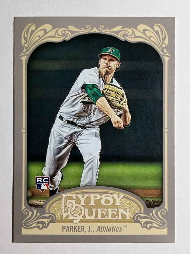 2012 Topps Gypsy Queen #291 Jarrod Parker RC
