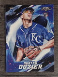 2017 Topps Fire #144 Hunter Dozier RC
