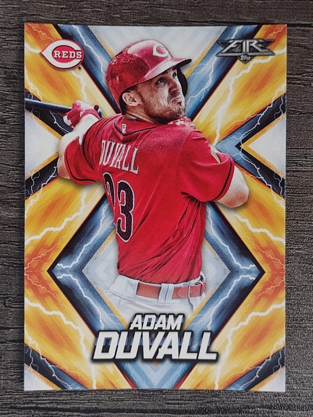 2017 Topps Fire #140 Adam Duvall