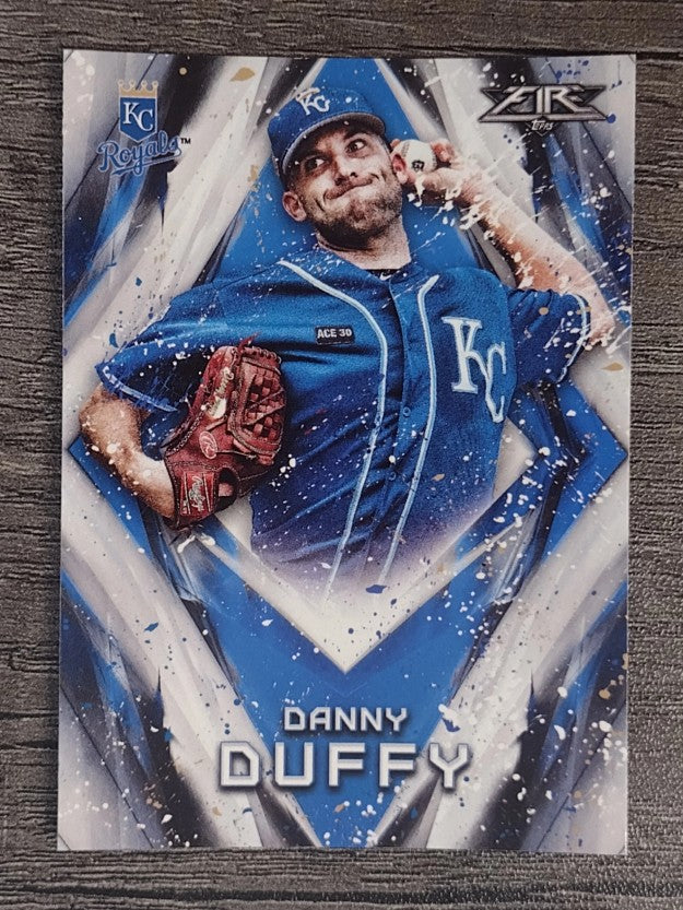 2017 Topps Fire #138 Danny Duffy