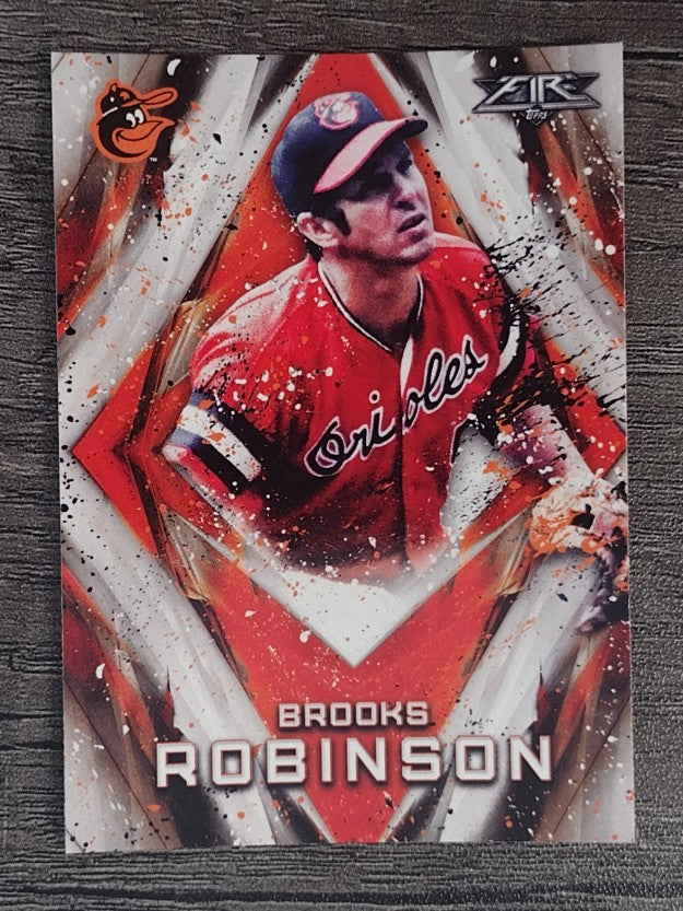 2017 Topps Fire #137 Brooks Robinson