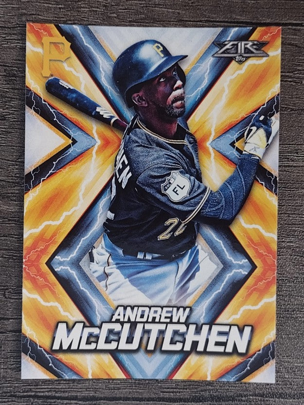2017 Topps Fire #132 Andrew McCutchen