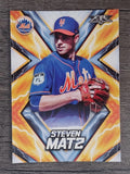 2017 Topps Fire #125 Steven Matz