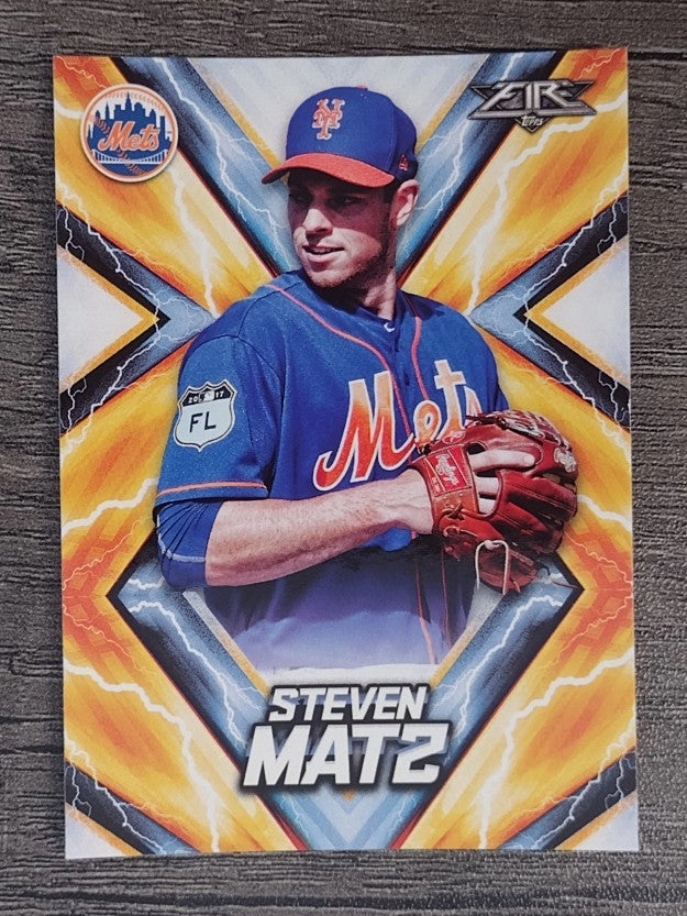 2017 Topps Fire #125 Steven Matz