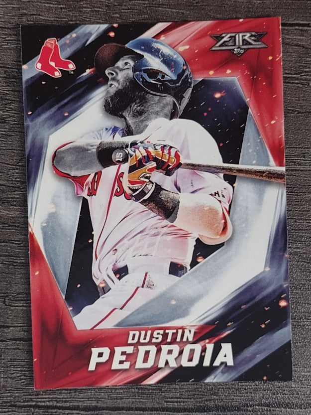 2017 Topps Fire #170 Dustin Pedroia
