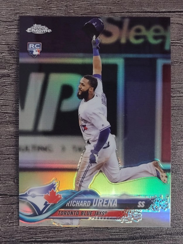 2018 Topps Chrome Refractors #43 Richard Urena