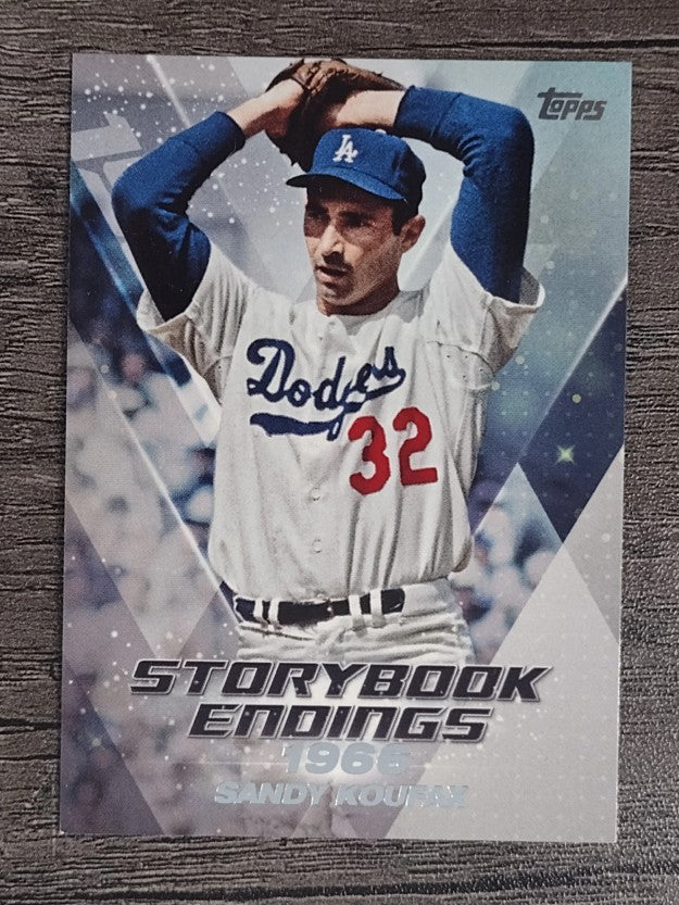 2018 Topps Update Storybook Endings #SE3 Sandy Koufax (NM)