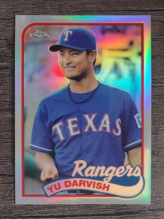 2014 Topps Chrome '89 Chrome Refractors #89TCYD Yu Darvish