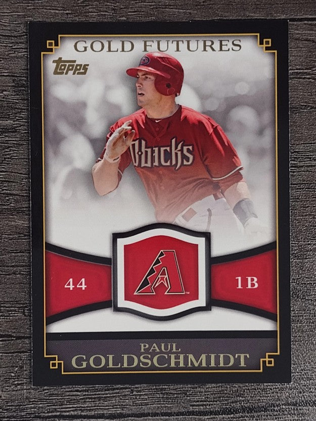 2012 Topps Gold Futures #GF24 Paul Goldschmidt