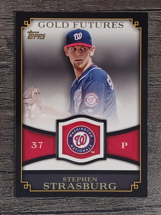 2012 Topps Gold Futures #GF43 Stephen Strasburg