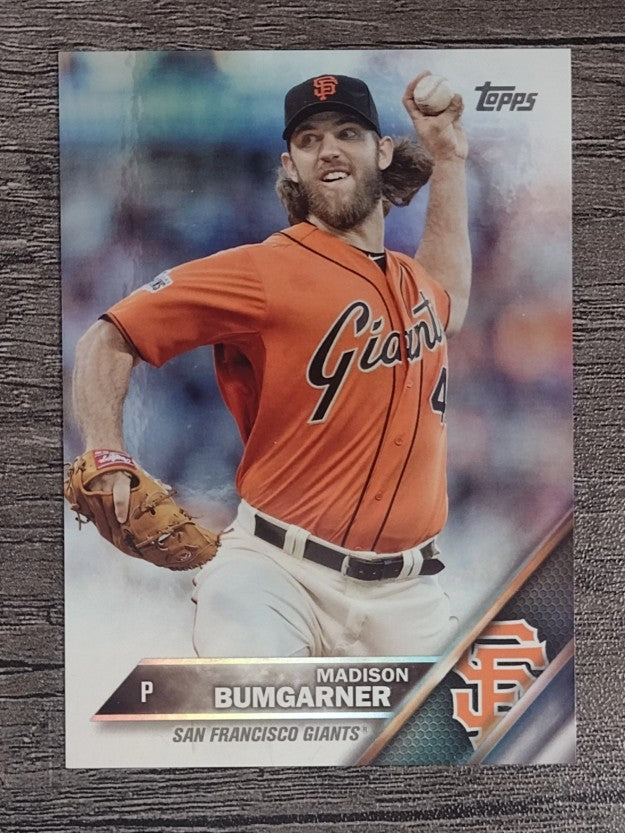 2016 Topps Rainbow Foil #600 Madison Bumgarner