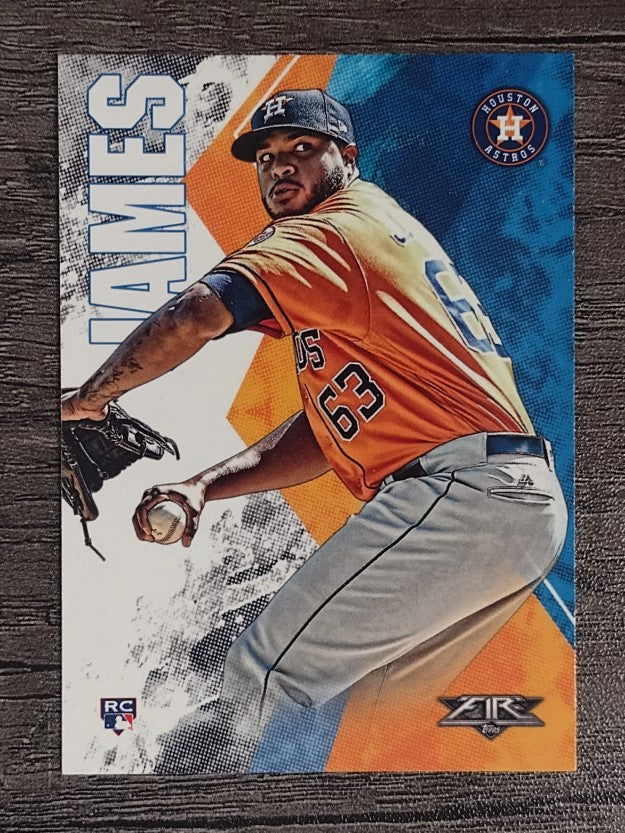 2019 Topps Fire #65 Josh James RC
