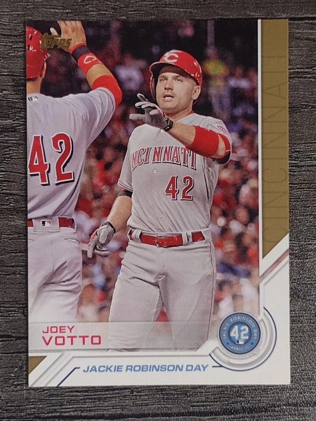 2017 Topps Jackie Robinson Day #JRD29 Joey Votto