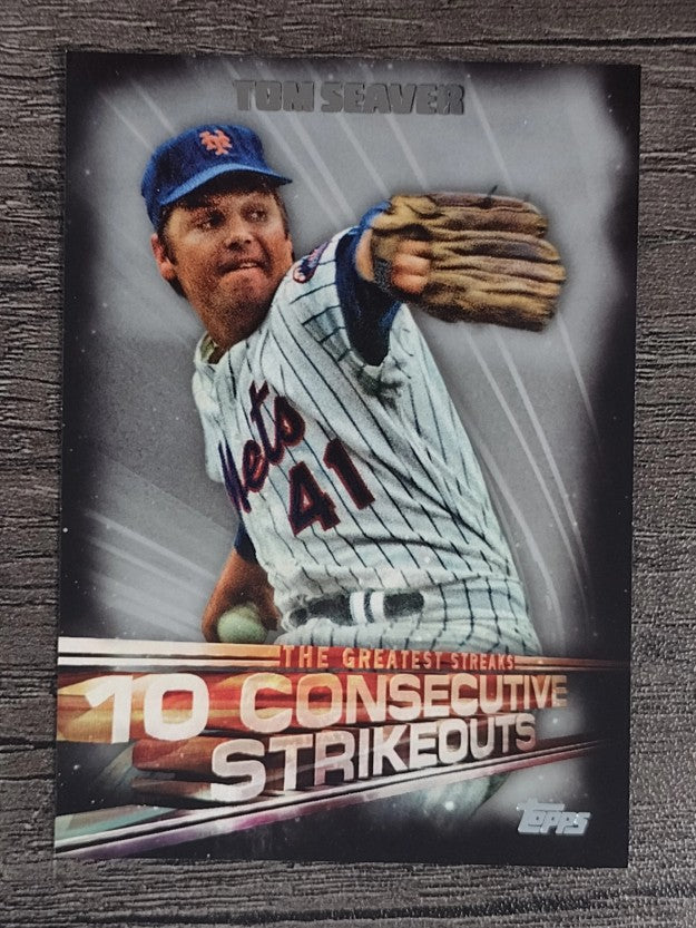 2016 Topps The Greatest Streaks #GS07 Tom Seaver