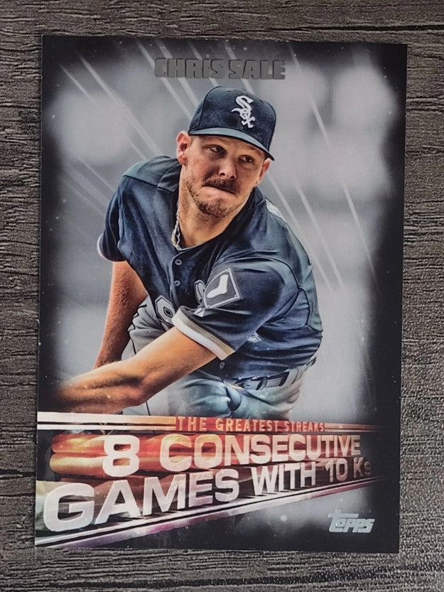 2016 Topps The Greatest Streaks #GS06 Chris Sale
