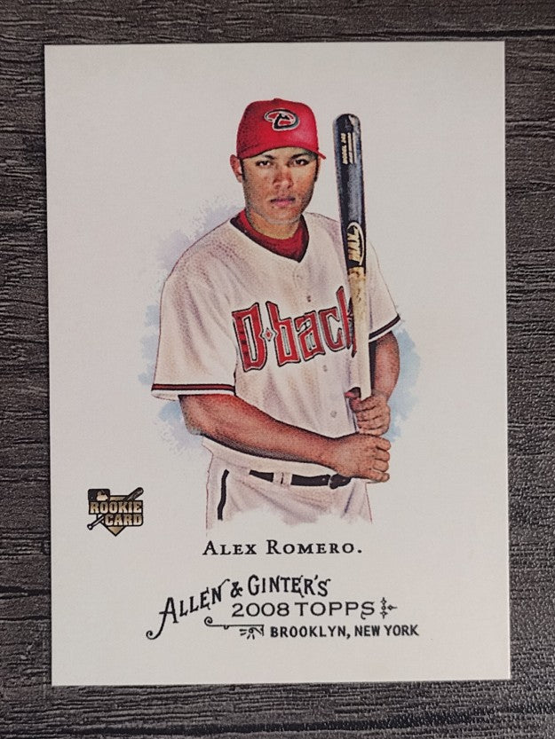 2008 Topps Allen and Ginter #108 Alex Romero