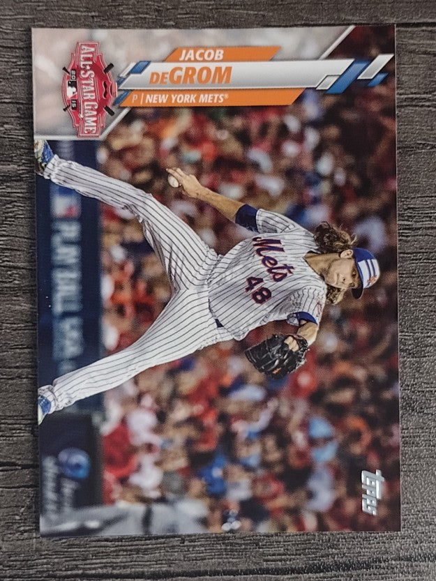 2020 Topps Update #U299 Jacob deGrom AS